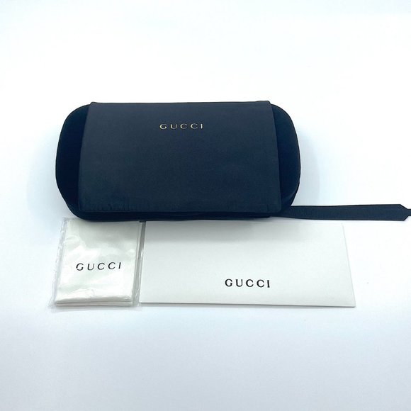Gucci GG0762S Black Women's Square Sunglasses New 56-18-145 - Picture 16 of 16